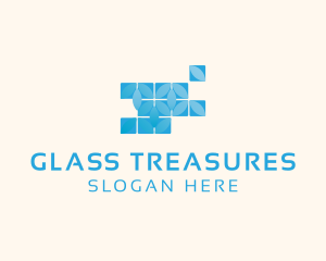 Blue Glass Tiles logo