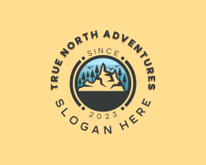 Forest Mountain Adventure logo design