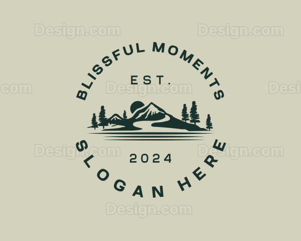 Rural Mountain Valley Logo