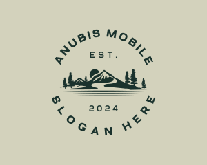 Rural Mountain Valley logo design