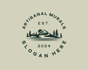 Rural Mountain Valley logo design