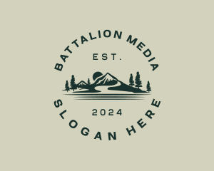 Rural Mountain Valley logo design