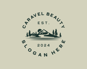 Rural Mountain Valley logo design