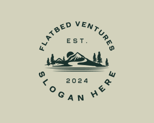 Rural Mountain Valley logo design