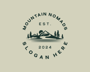 Rural Mountain Valley logo design