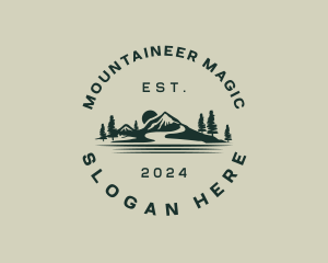 Rural Mountain Valley logo design