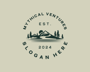 Rural Mountain Valley logo design