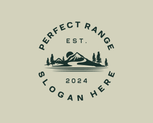 Rural Mountain Valley logo design