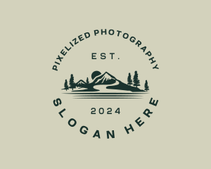 Rural Mountain Valley logo design