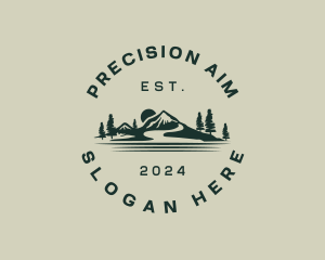 Rural Mountain Valley logo design