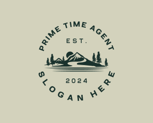 Rural Mountain Valley logo design