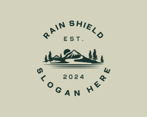 Rural Mountain Valley logo design