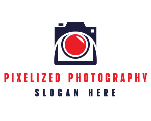 Modern Recording Camera logo design