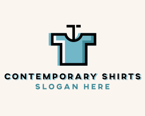 Hanger T shirt  Clothes logo design