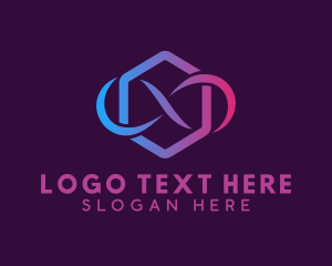 Generic Hexagon Infinity logo