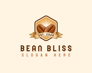 Roasted Coffee Beans logo design