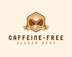 Roasted Coffee Beans Cafe logo design