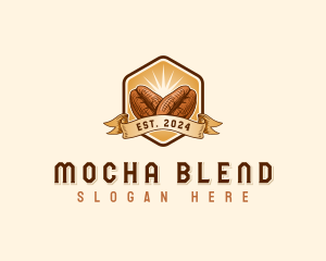 Roasted Coffee Beans logo design