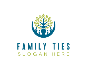 Family Wellness Tree logo design