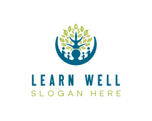 Family Wellness Tree logo design