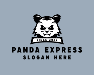 Tough Panda Animal logo design