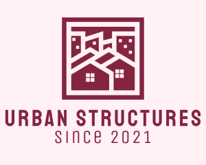 Urban Real Estate Frame logo design