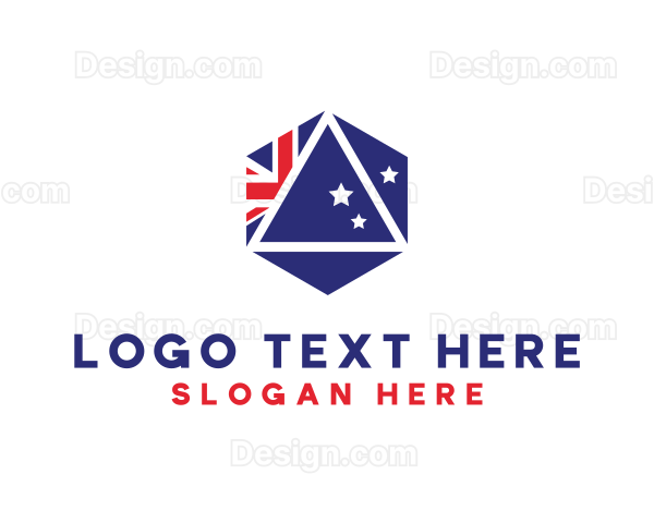 Hexagon Australia Badge Logo