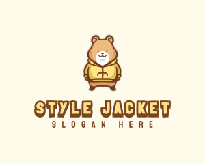 Hamster Pet Jacket Clothing logo design