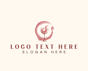 Wine Liquor Beverage logo