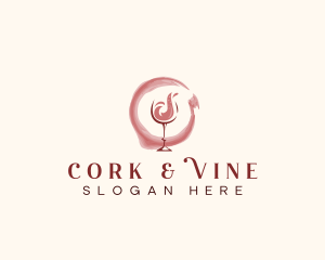 Wine Liquor Beverage logo design