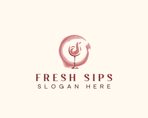 Wine Liquor Beverage logo design