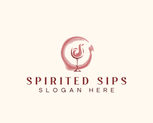 Wine Liquor Beverage logo design