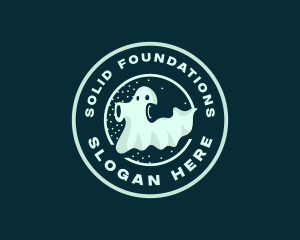 Ghost Spooky Haunted logo