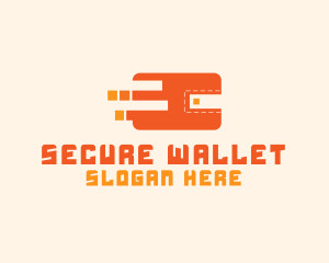 Orange Digital Wallet logo design