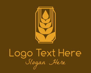 Wheat Beer Stalk logo