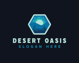 Dune Desert Night logo design