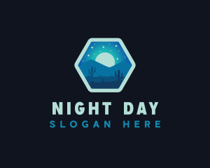 Dune Desert Night logo design