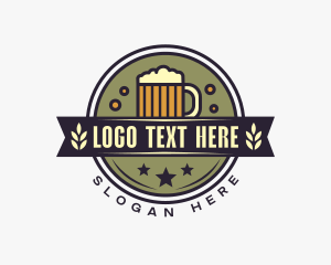 Liquor Beer Mug logo