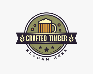 Liquor Beer Mug logo design