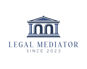 Legal Arch Parthenon logo design