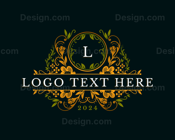 Luxury Floral Garden Logo