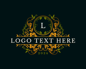 Luxury Floral Garden logo