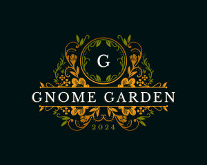 Luxury Floral Garden logo design