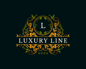 Luxury Floral Garden logo design