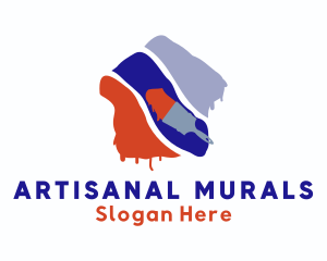 Mural Art Paint  logo