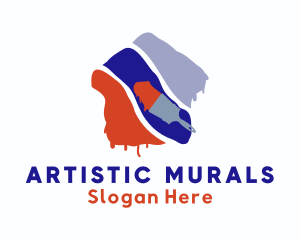 Mural Art Paint  logo