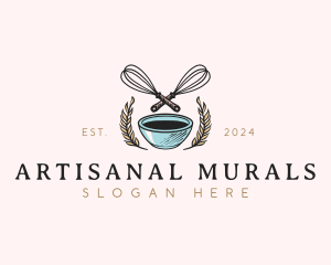 Baking Whisk Patisserie logo design