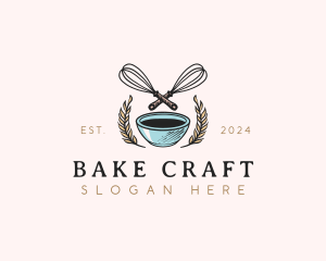 Baking Whisk Patisserie logo design