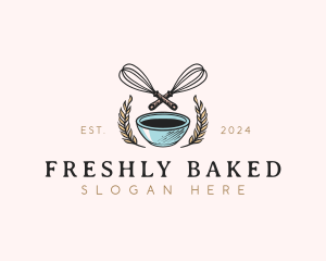 Baking Whisk Patisserie logo design