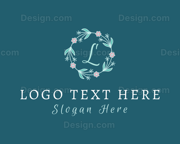 Floral Wreath Boutique Logo